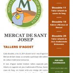 Tallers d’agost al Mercat