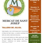 Tallers de juliol al Mercat